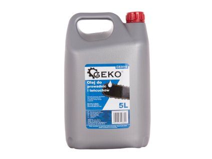 64098 olej na mazani voditek a retezu geko 5 l 4