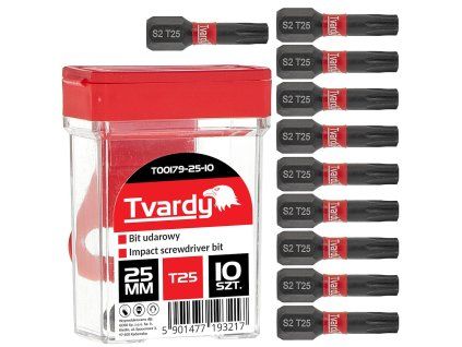 67164 razovy bit t25 25 mm s2 krabicka 10 100 1200