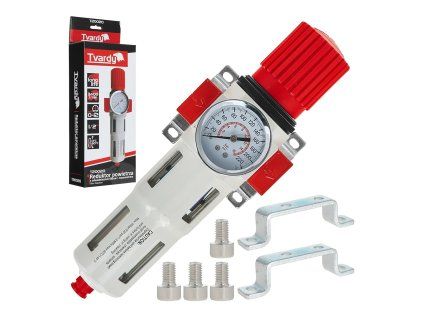 67320 reduktor vzduchu s odlucovacem filtrem a manometrem 1 2 10