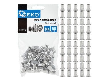 68457 sada hlinikovych nytovych matic m4 0 5 2 0 50 ks 200