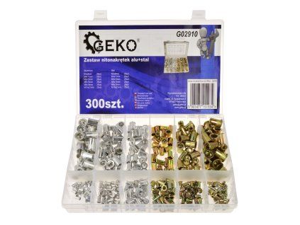 68832 sada nytovych matic hlinik ocel 300 ks 20