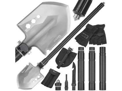 69819 skladaci multifunkcni takticka lopatka black survival series 20