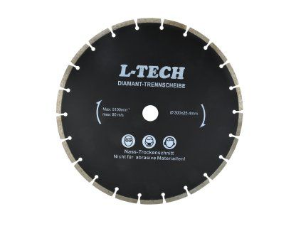 71622 stit prumer 300 x 8 x 25 4 mm segment l tech cerny 10