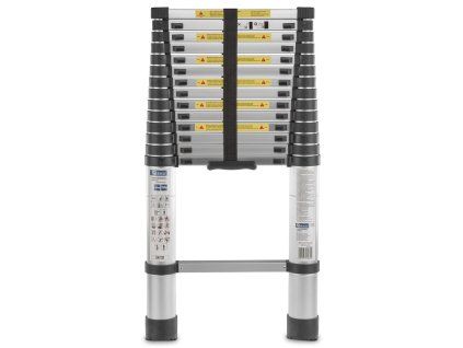 71769 teleskopicky hlinikovy zebrik 4 4 m 150 kg 1