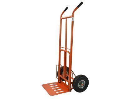 72192 transportni vozik 250 kg 400 x 300 mm vysuvna plosina oranzovy 1