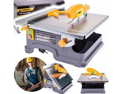 Powermat Stolní kotoučová pila na obklady 1800 W + diamantový kotouč