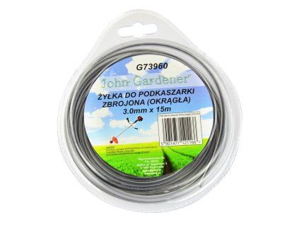 72978 vlasec pro vyzinacku vyztuzeny kulaty 3 0 mm x 15 m 10 80