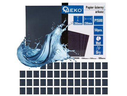 73146 vodni brusny papir list 230 x 280 mm p1500 50 1000
