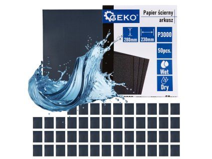 73155 vodni brusny papir list 230 x 280 mm p3000 50 1000