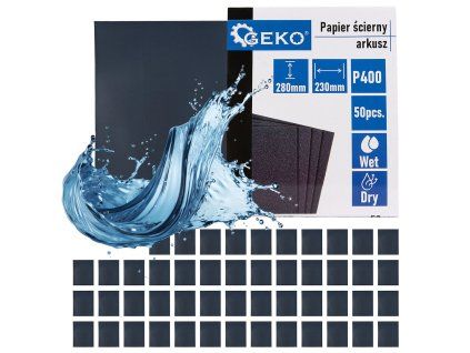 73158 vodni brusny papir list 230 x 280 mm p400 50 1000
