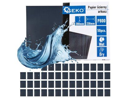 73164 vodni brusny papir list 230 x 280 mm p800 50 1000