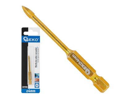 73443 vrtak do skla a keramiky hex 4 mm 500