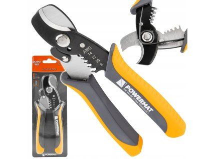 121215 5 kleste na strihani a odizolovani vodicu 170 mm 8 14 awg 0 8 4 mm