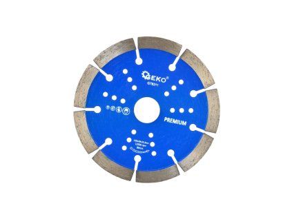 123120 kotouc segmentovy 125 10 22 2 mm geko premium s laserovym rezem