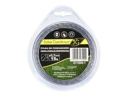 123630 vlasec pro vyzinacku vyztuzeny vroubkovany 27 mm 15 m 10 80 mm geko