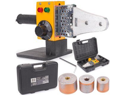 Svářečka plastových trubek POWERMAT PM-ZGP-1500T1 – 1500 W pro PVC, PP & PE (20–32 mm)