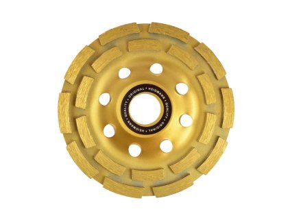 77259 126027 dvojity segmentovy kotouc pro brouseni betonu 125 mm x 22 23 mm heidmann 50