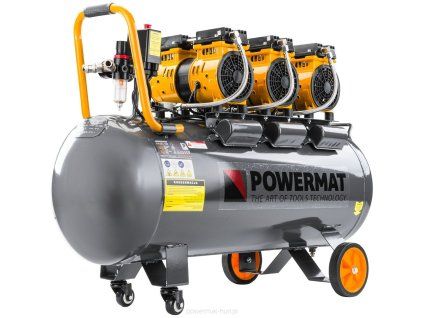 Bezolejový kompresor Powermat PM-KBO-100T