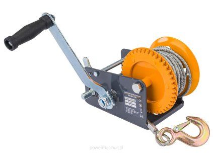 Ruční lanový naviják 1133 kg 10 m Powermat PM-WRC-1133T