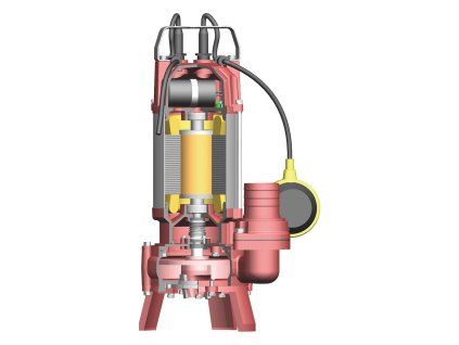 129478 cerpadlo do septiku s drticem geko premium 1 5 kw ponorne cerpadlo pro odpadni vody