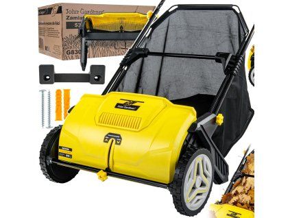 78888 15 130279 rucni zametac listi geko 53 cm ergonomicky design s lehkou konstrukci pro efektivni sber zahradniho odpadu