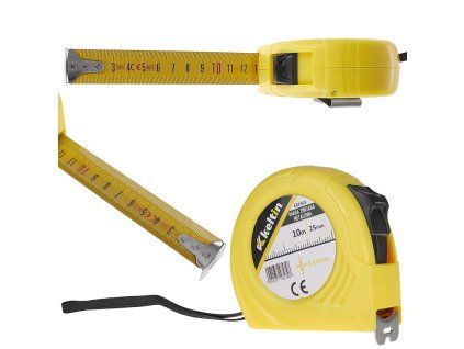 79053 5 131563 kovova svinovaci paska geko 10 m 25 mm profesionalni merici pasmo