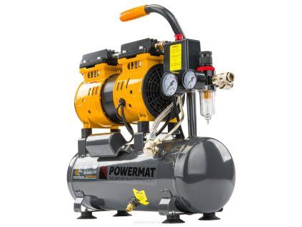 Bezolejový kompresor Powermat PM-KBO-6T