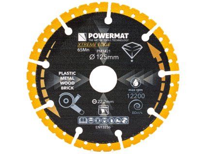 Diamantový kotouč univerzální 125mm PM-TDCS-1252T