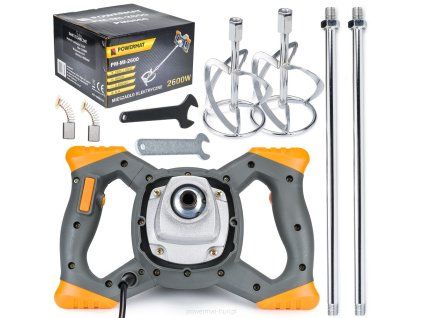 Elektrické míchadlo Powermat PM-MI-2600M, 2600W, M14