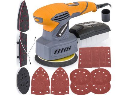 Oscilační bruska excentrická multifunkční 3v1 Powermat PM-SMO-3W1T 1200W 125mm