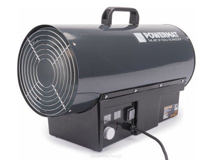 Plynové topidlo s ventilátorem a termostatem 45KW LCD PM-NAG-45GLN