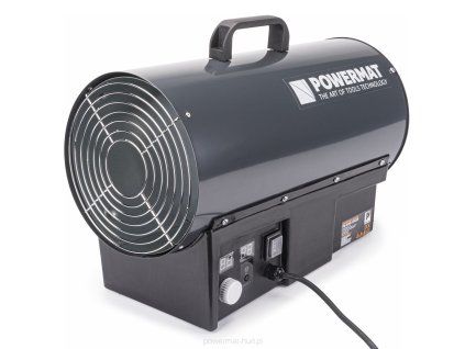 Plynový ohřívač s ventilátorem a termostatem 25KW LCD