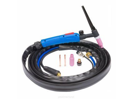 Svářecí kabel s držákem TIG LIFT WP-17V s konektorem 35/50