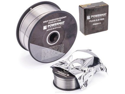Powermat Svařovací drát trubičkový samoochranný 0,8 mm 1 kg (FLUX / FCAW)