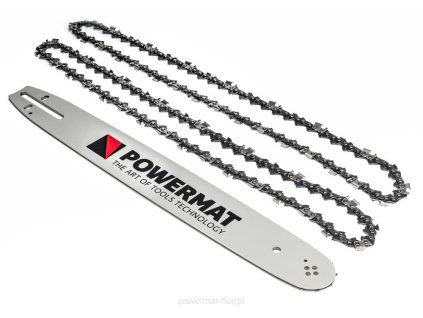 Vodicí lišta Powermat 16" 0,325" 66 článků + 2 řetězy