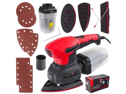 Excentrická oscilační bruska 125mm 1300W 3v1 RTSMO0060