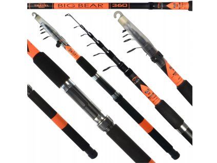 18180 5 teleskopicky rybarsky prut 360 cm
