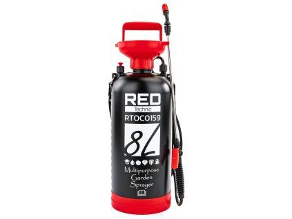 Ruční postřikovač RED Technic RTOC0159 s objemem 8 l