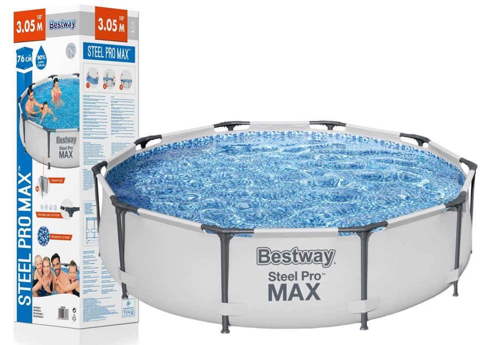 Zahradní bazén s rámovou konstrukcí Bestway 305 x 76 cm — Celový pohled
