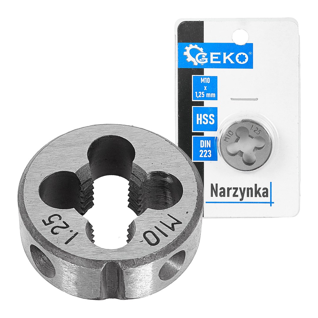 Narzynka M10 x 1,25 mm Geko – délky 150 a 300 mm — Celkový pohled