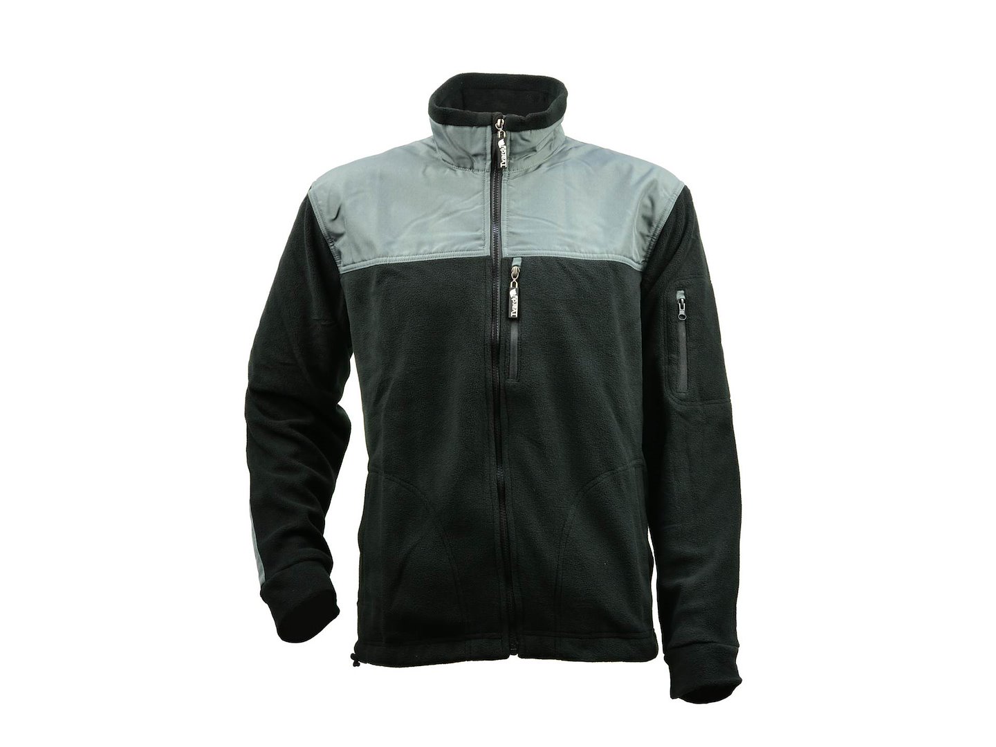 Bluza polarowa ARMY rozmiar L - Geko, 100 % polyester 280 g/m², nylon Oxford, 24 měsíce záruky — Celkový pohled