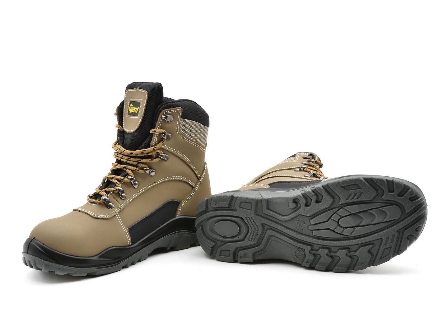 Ochranné boty Geko model 7 nubuk S3 SRC – velikost 41 — Boty v provozu