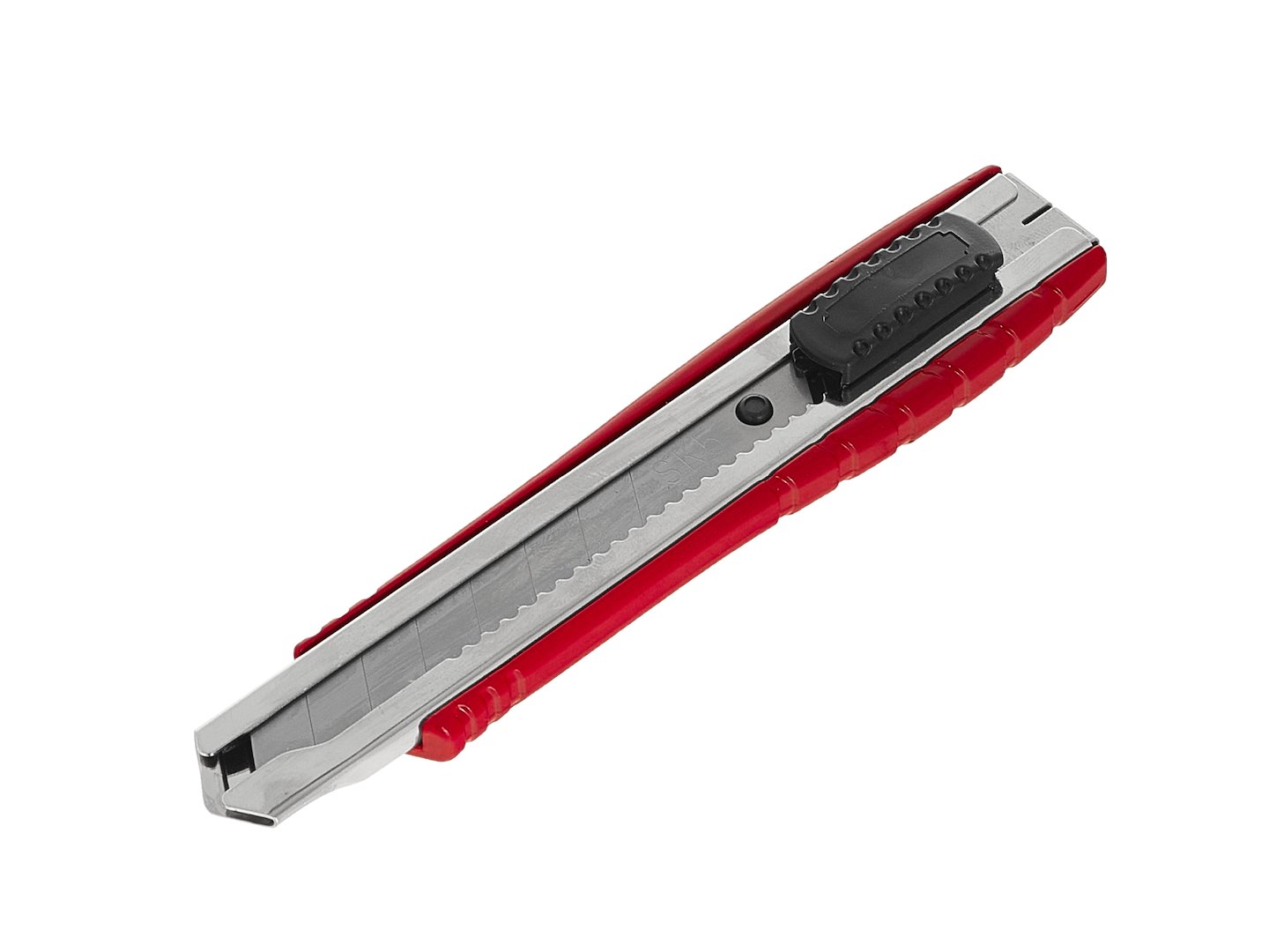 Nůž pro tapety 100×18×0,5 mm GRIT SK5 TVRDÝ – Geko — V provozu