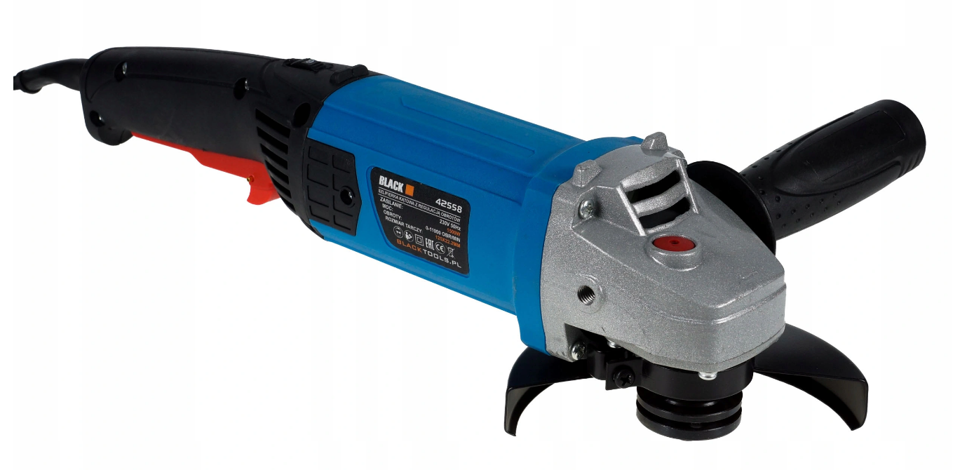 Úhlová bruska Black 125 mm 1500 W — Detail čepele