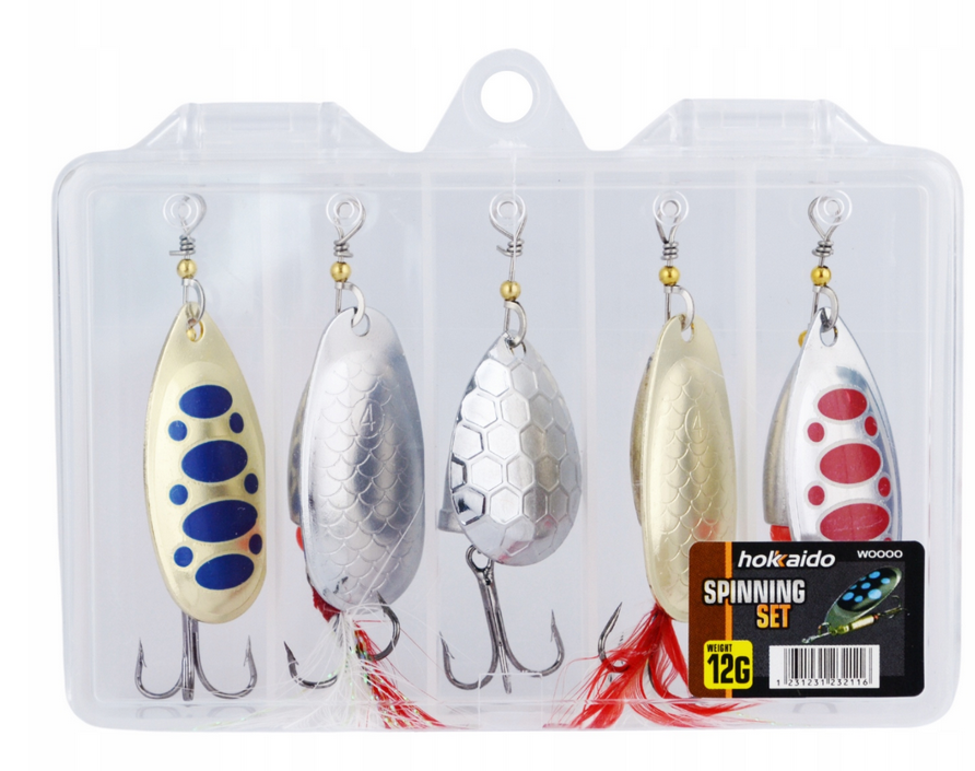 Barevné rotační třpytky Hokkaido 12 g – sada 5 ks