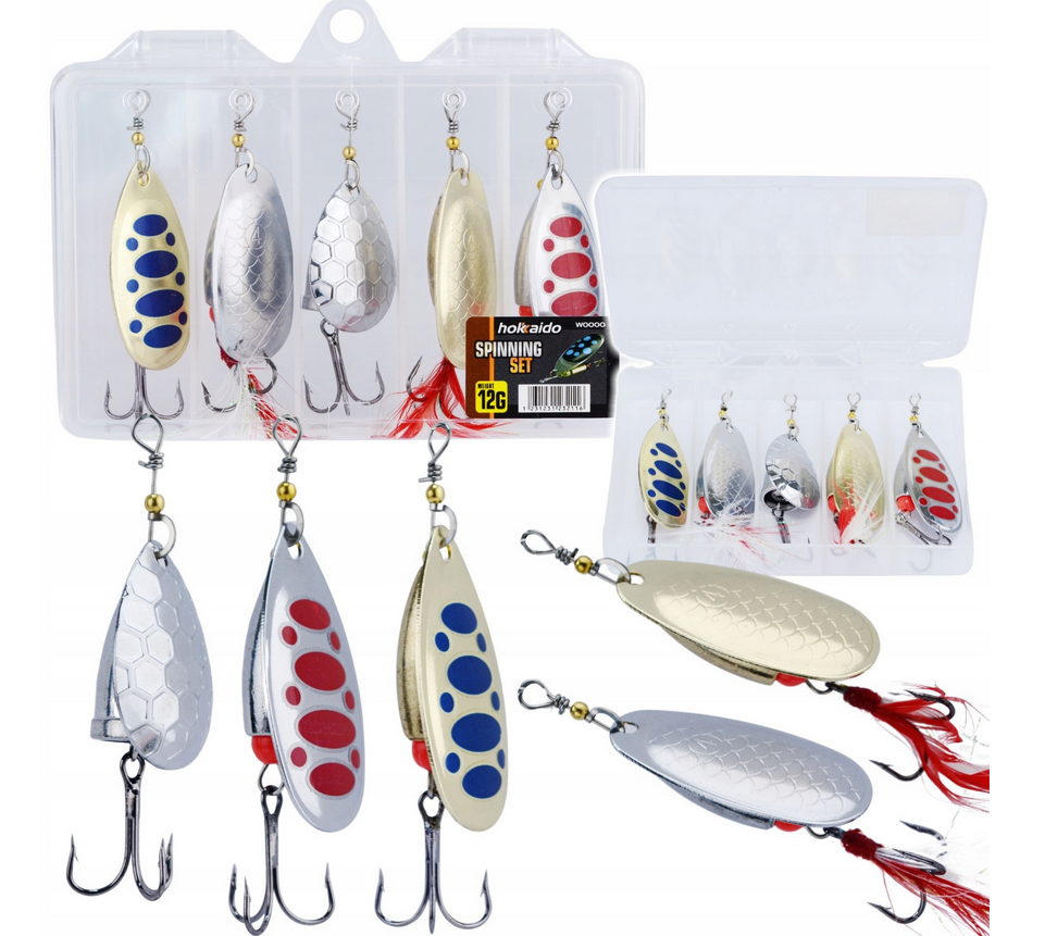Sada 5 rotačních třpytek 12g multicolor - v krabičce