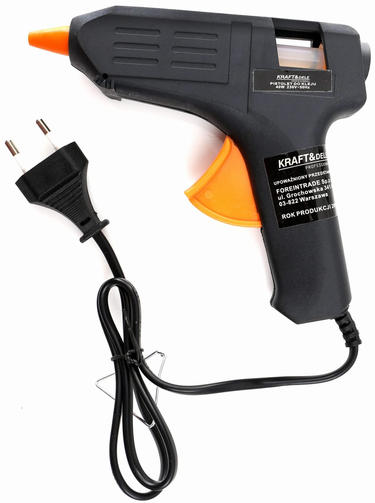 Horkovzdušná lepicí pistole 40 W + 7 náplní kd10350
