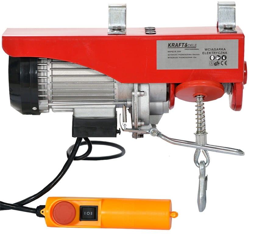 Elektrický lanový naviják 800 kg Kraft-Dele KD1526 3