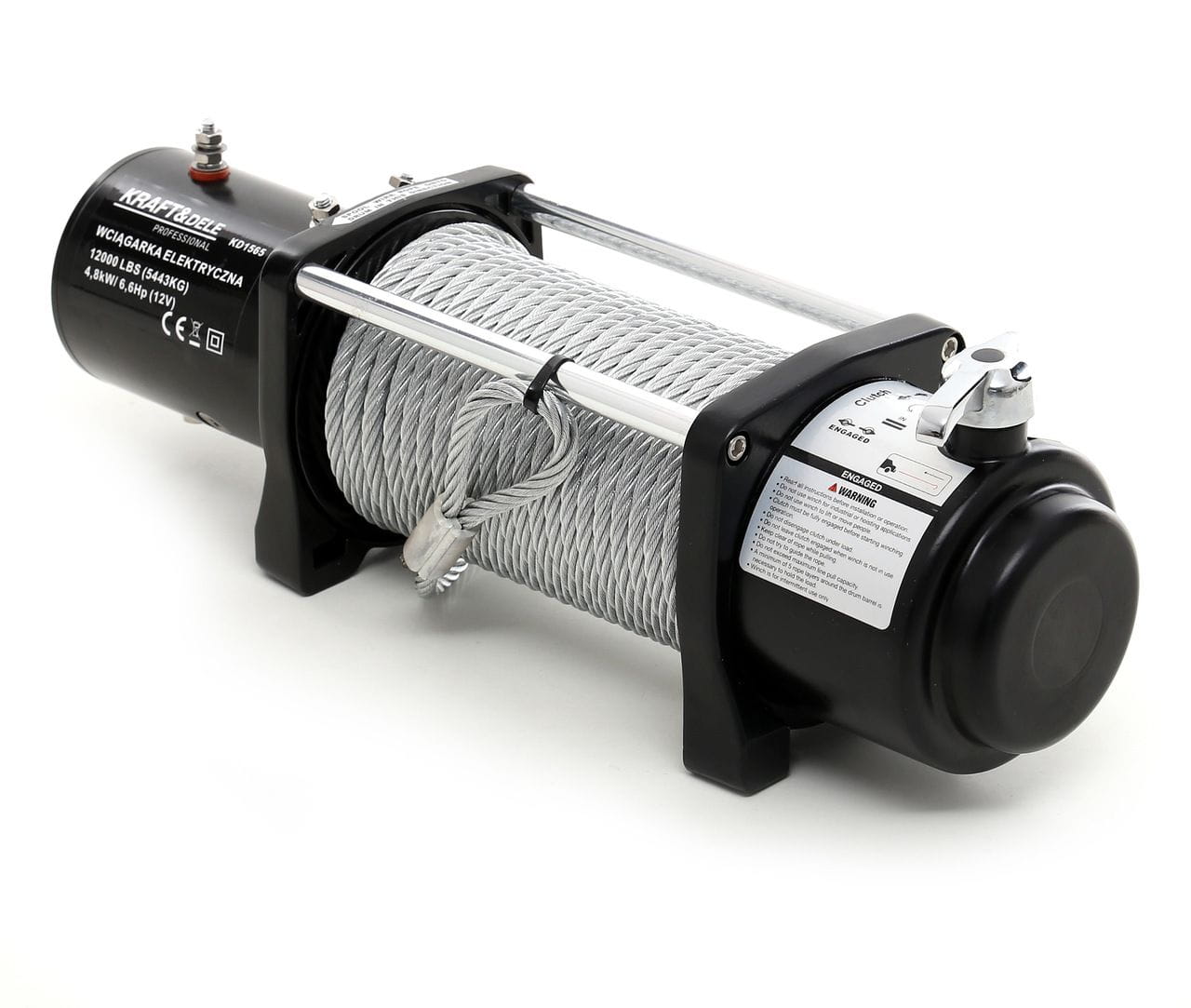 Elektrický naviják Kraft&Dele KD1564 – 9500 LBS / 12V 1