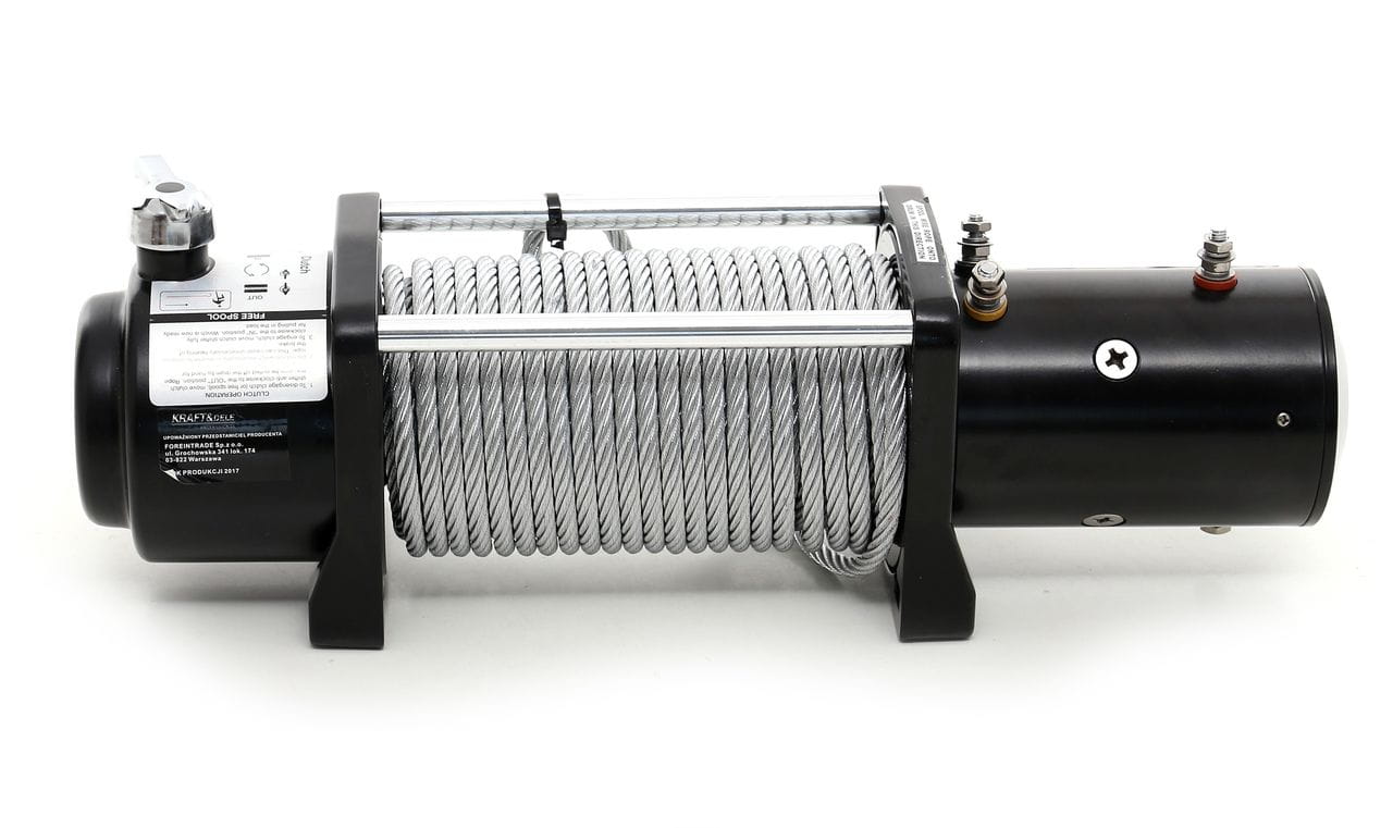 Elektrický naviják Kraft&Dele KD1564 – 9500 LBS / 12V 2